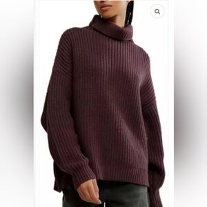 Free People Swim Too Deep Turtleneck Sweater